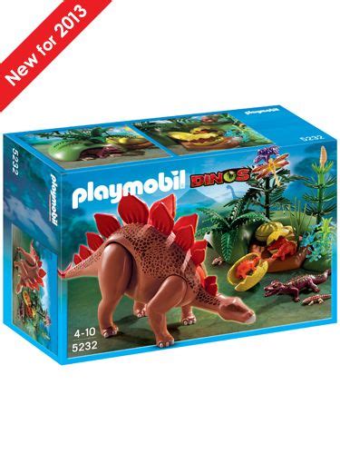 Playmobil stegosaurus 5232 | Toy store, Toys, Dinosaur