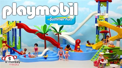 Playmobil Summer Fun Waterpark Collection!   YouTube