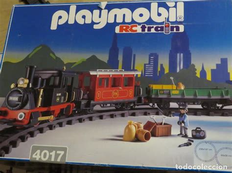 Playmobil tren ref 4017 con caja, vagon, victor   Vendido ...