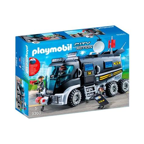 Playmobil   Veículo com Luz LED e Som   9360 | CITY ACTION ...