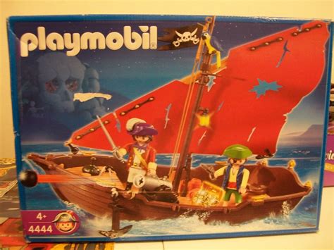 Playmochepe: Playmobil 4444   Barcaza de piratas.
