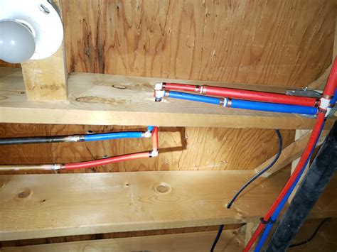 plumbing   Installing PEX pipes close to heating vents ...