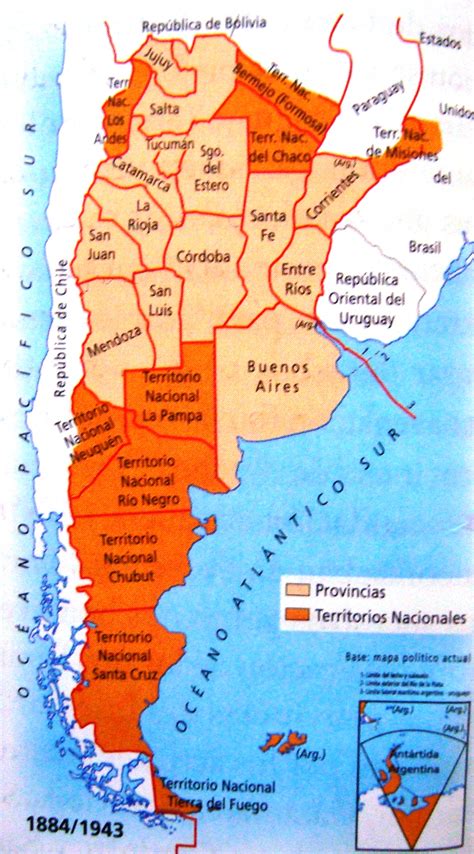 Poblamiento y Organización del Territorio Nacional   ORT Argentina ...