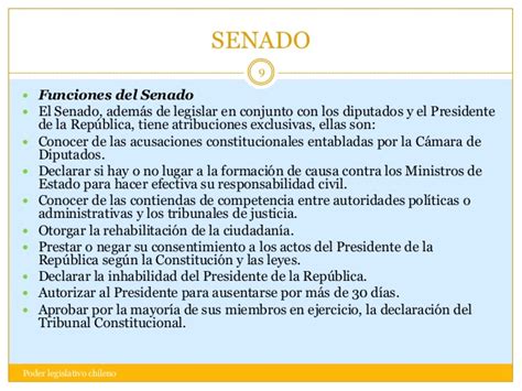 Poder legislativo chileno
