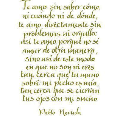 Poema corto  Neruda | Poems | Poems beautiful, Poems ...