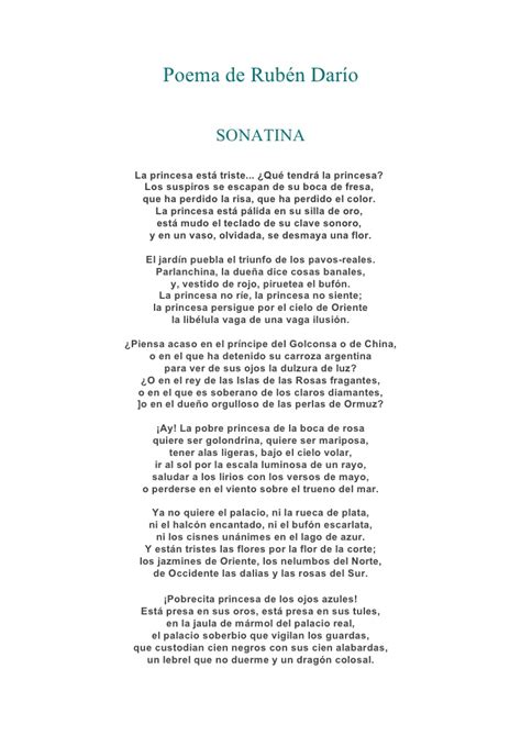 Poema De RubéN DaríO