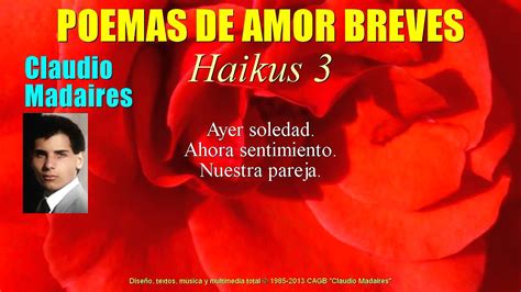 Poemas de Amor breves   Haikus de Amor 3   YouTube