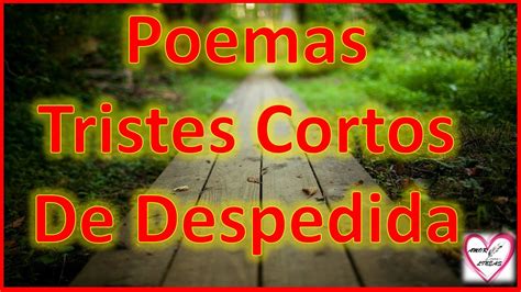 Poemas Tristes Cortos De Despedida   Poema Adios Amor Mio ...