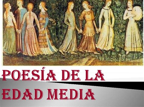 Poesía Edad Media