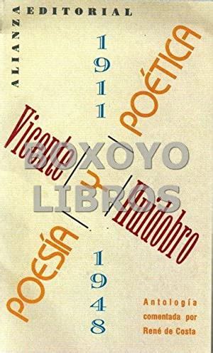 Poesía y poética  1911 1948 . Antología comentada por René de Costa by ...