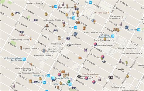 Pokémon GO: Eine Google Map zeigt die Position aller ...