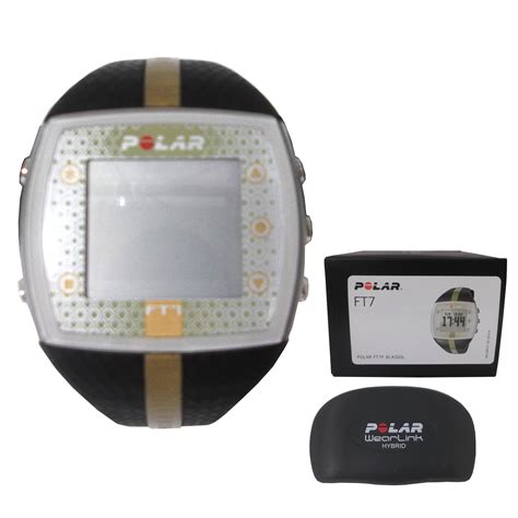 Polar FT7 Watch Heart Rate Monitor Black Gold New | eBay