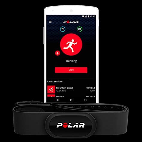 Polar H10 Heart Rate Monitor, Bluetooth HRM Chest Strap ...