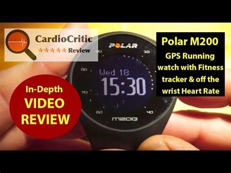 Polar M200 GPS running watch / activity tracker with Heart ...