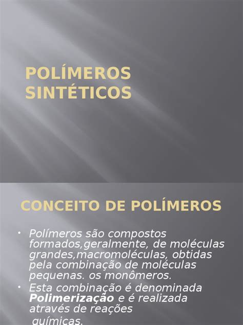 POLÍMEROS SINTÉTICOS | Polímeros | Polietileno