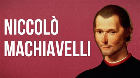 POLITICAL THEORY   Niccolò Machiavelli   YouTube