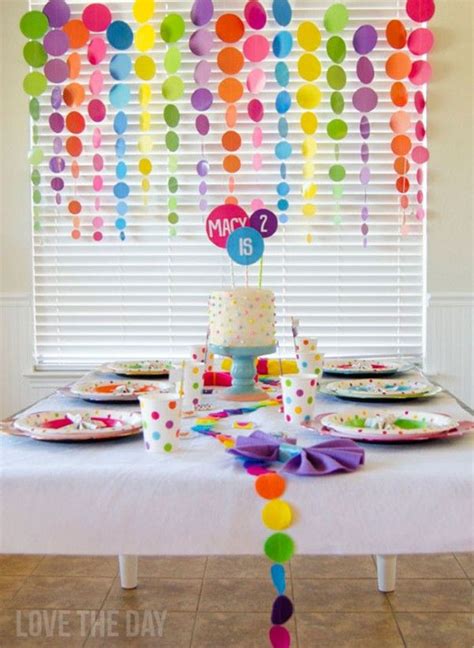 Polka Dot Birthday Party | Best of Pinterest | Rainbow ...