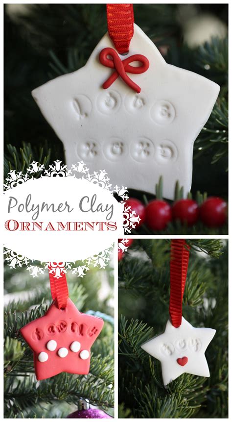 Polymer Clay Christmas Ornament Craft | Catch My Party