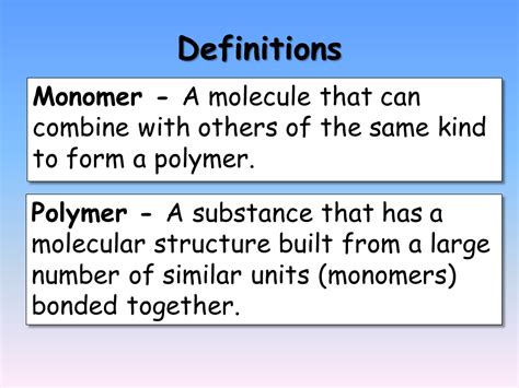 Polymers   Presentation Chemistry