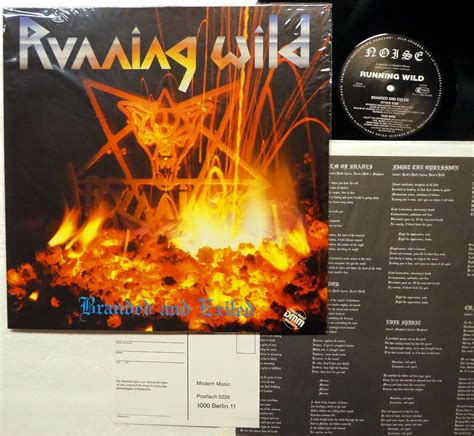 popsike.com   RUNNING WILD Branded and Exiled LP MINT ...