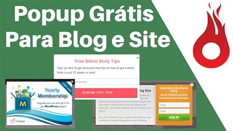 Popup Grátis para Wordpress Blog e Sites   Aumente Suas ...