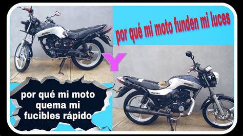 Por qué mi moto quema fusibles rápido..   YouTube