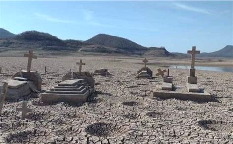 Por sequía emerge cementerio de pueblo desaparecido en presa Bacurato ...