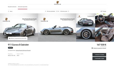 Porsche se met à la vente en ligne   Grand Auto