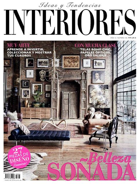 Portada revista Interiores Febrero 2016, España | Revista interiores ...