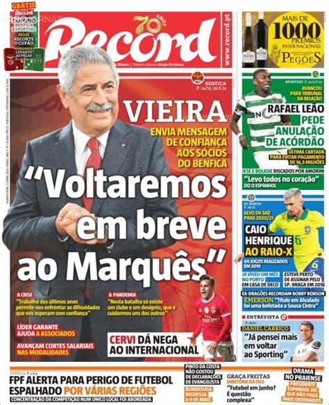 Portadas de la prensa deportiva hoy 22 de abril 2020   estadiodeportivo.com