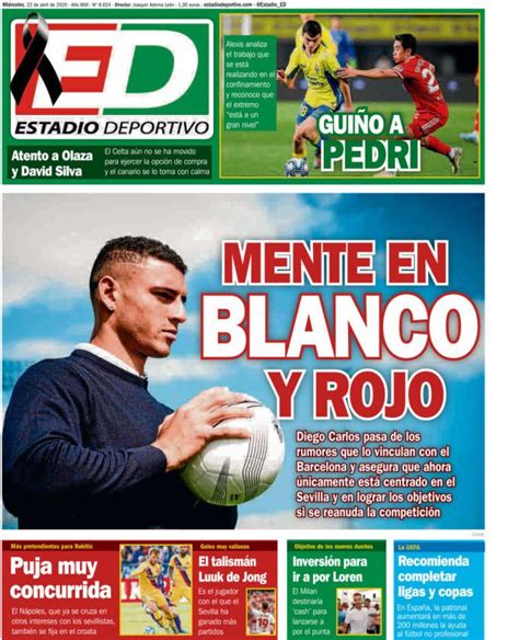 Portadas de la prensa deportiva hoy 22 de abril 2020   estadiodeportivo.com