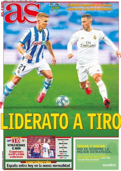 Portadas Diarios Deportivos Domingo 21/06/2020 | Sport ...