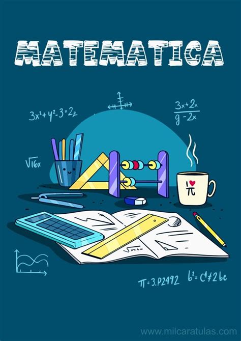 Portadas para Cuadernos de Matemática 【2020 ...