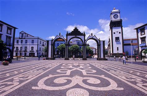 Portas da Cidade in Ponta Delgada   Sao Miguel island ...