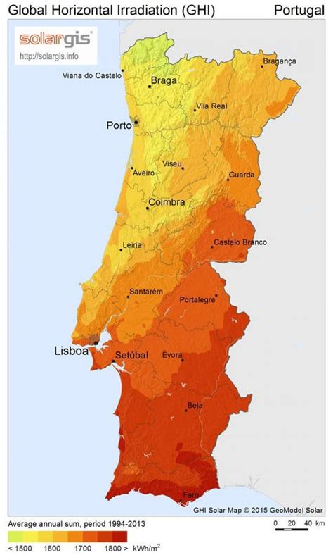 Portugal mapa del tiempo   Clima mapa de Portugal  en el ...