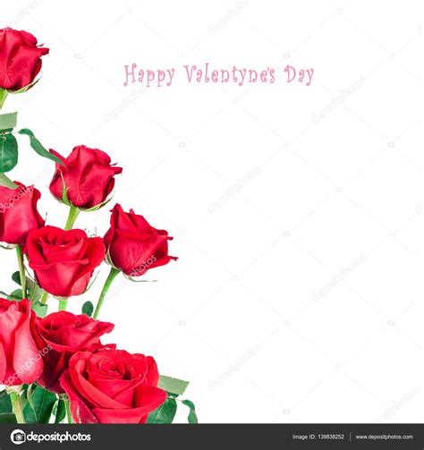Postal de San Valentín con rosas rojas — Foto de stock  ketta #139838252