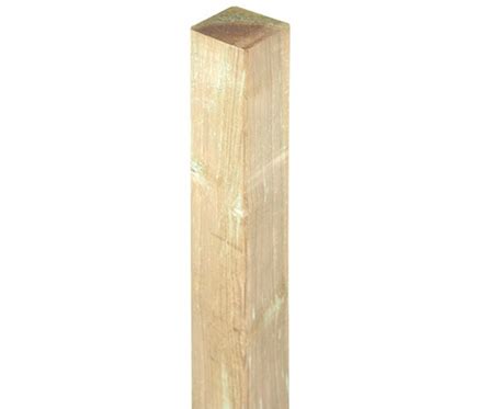 Poste de madera 7X7X210 cm Ref. 19489183   Leroy Merlin