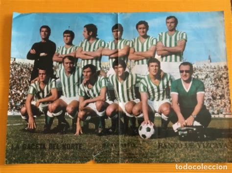 póster betis fútbol club años 70   Comprar Carteles de ...