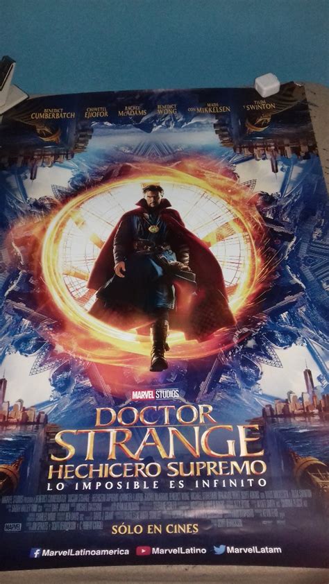 Poster Original De Cine Doctor Strange Hechicero Supremo ...