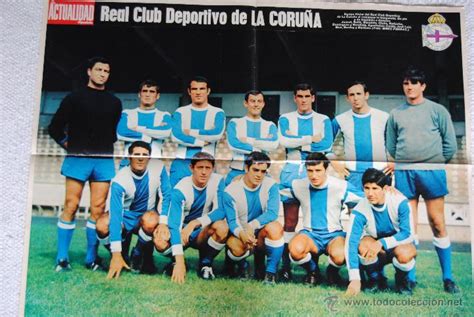 Poster real club deportivo de la coruña 1969 70   Vendido ...