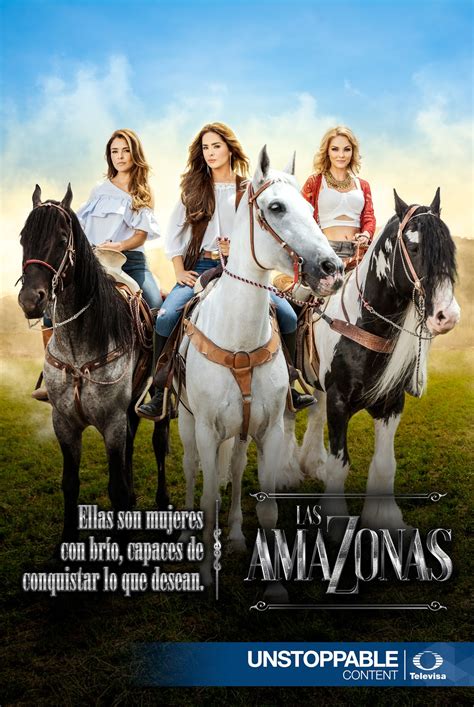 Posters telenovela Las Amazonas   Más Telenovelas