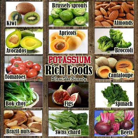 Potassium rich | Potassium rich foods, Potassium foods, High potassium ...