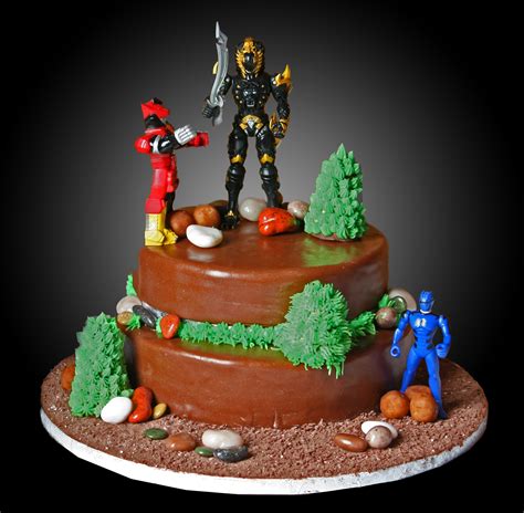 Power Ranger Cakes – Decoration Ideas | Little Birthday Cakes