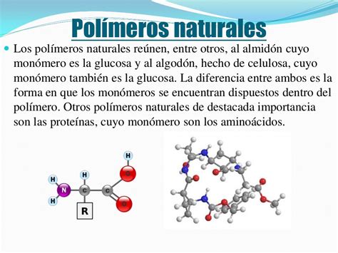 PPT 1   polímeros naturales