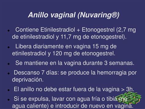 PPT   Anticoncepción Hormonal PowerPoint Presentation, free download ...