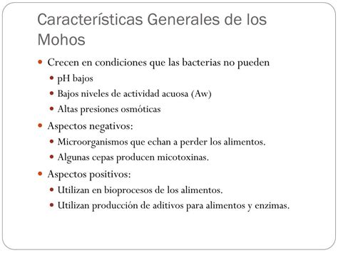 PPT   CARACTERISITICAS DE MICROORGANISMOS EN ALIMENTOS ...
