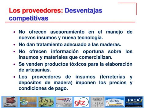 PPT   Diagnóstico Participativo de las Ventajas Competitivas de las ...
