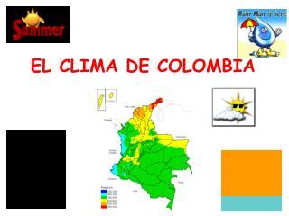 PPT   EL CLIMA DE COLOMBIA PowerPoint Presentation, free download   ID ...