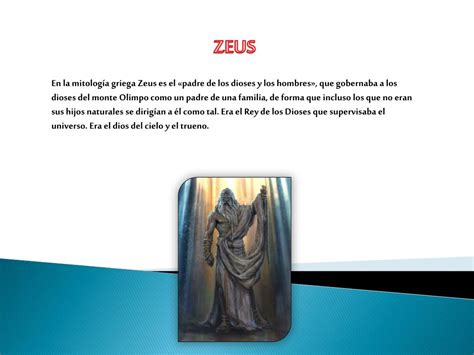 PPT   El Dios Griego Zeus PowerPoint Presentation, free download   ID ...