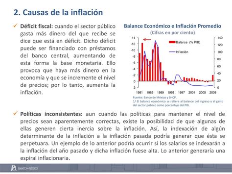 PPT   Inflación: Causas, Consecuencias y Medición PowerPoint ...